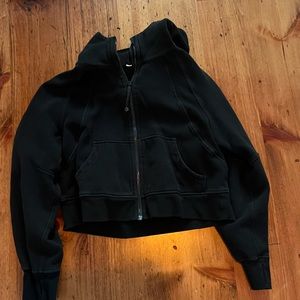 Lululemon black scuba jacket